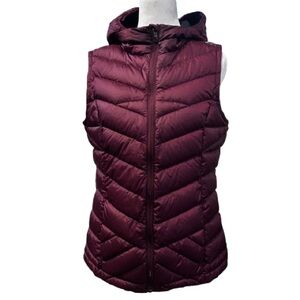 Lolë Down Quilted Puffer Vest Packable Gorpcore Hiking Athleisure Travel Size M